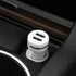 Car charger “Z27 Staunch” dual port charging adapter